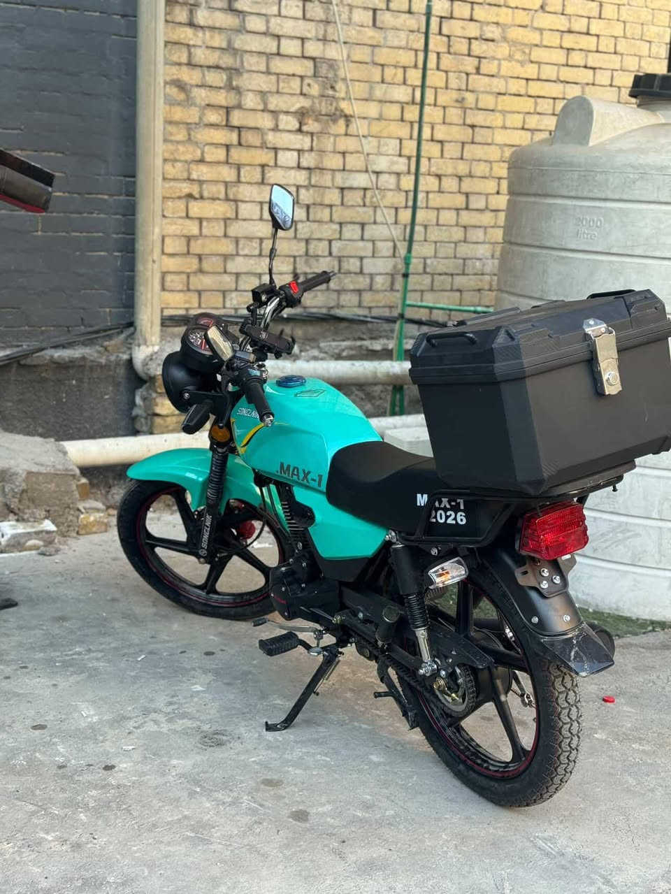 سلام عليكم دراجة زيرو قبل سبوع طلعتها من شركة للبيع 
*********** للتواصل مكاني الأعظمية
