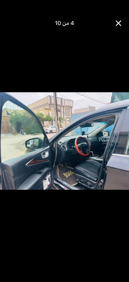 السلام عليكم الفخامة اليـابـانية
للبيع انفينتي2020 qx60 

وارد امريكي 

 سيارة بيها  شخوط  كم قطعه صبغ ابيع صبغ عام 

حادثه من امريكا حرق كشنات 

‎ 🔸مواصفات 

🔰كشنات جلد لون اسود مع دوشمه جديده وارضيات اسود جديد

‎ 🔸محرك v6 3/5  سلندر

 🔸كير اربع انضمه ( سبورت-نورمل-ايكو-وثلجي )

‎🔸بصمة  +  تشغيل عن بعد 

‎ 3 شاشات 

‎ 🔸 4كامرات جانيه  اماميه خلفيه

‎ 🔸كراسي الامامية كهربائيه تدفئة+تبريد 

‎ 🔸ستيرن كهرباء + فول تحكم 

‎ 🔸تخم تايرات جدد

‎

‎ 🔸7 راكب 

‎ 🔸حساس امامي +خلفي 

‎ 🔸اضوية الامامية + الكشافات LED 

‎ 🔸نظام الاقتصادي بالبنزين 

‎ 🔸ماشيه ٩٠ الف

‎ 🔸 شاشات خلفيه 

استخدام شخصي فقط

                              

‎🔸سعر 120 ورقه مع مجال بسيط

🔸 رقم دولي سليمانيه

((((مكانها بالنجف))))

شراي اتصال فقط ***********
