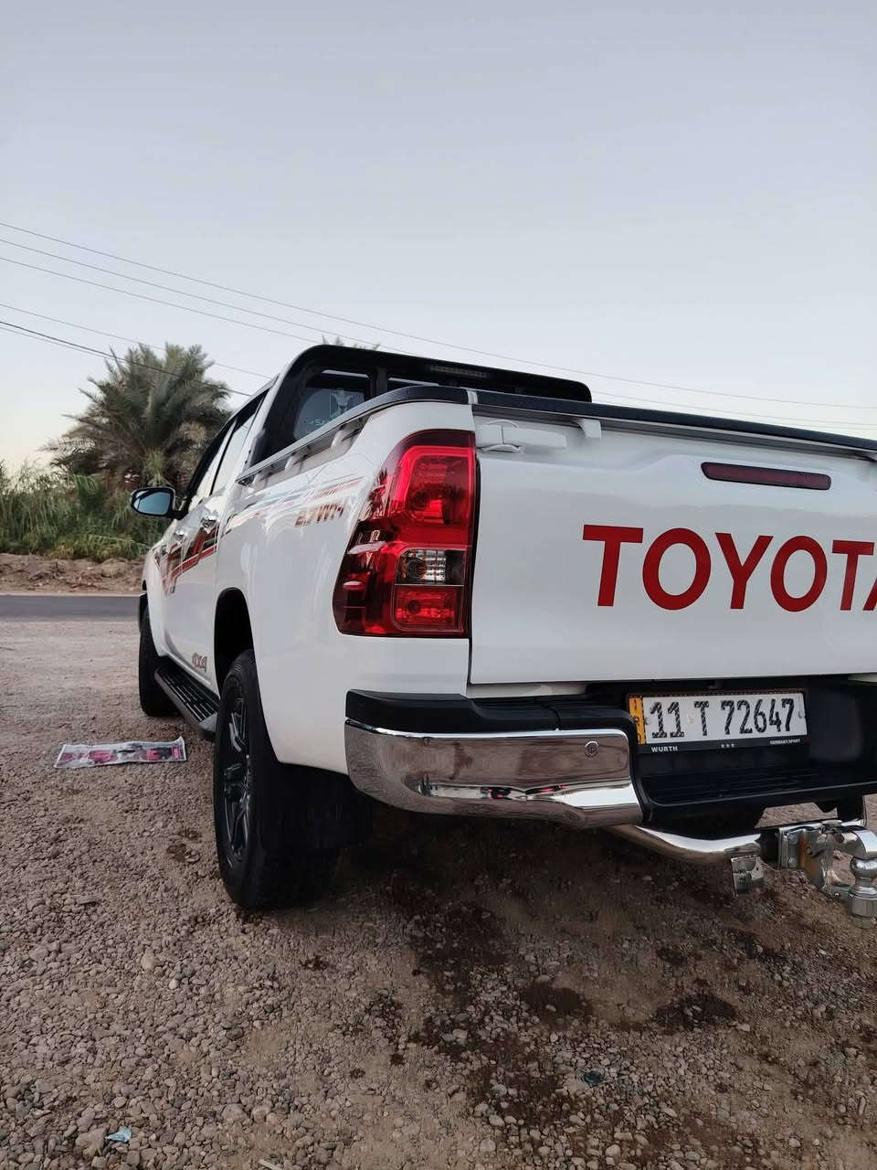 السلام عليكم فور ويل موديل ٢٣ رقم بغداد بأسمي ماشيه ٥٠ مكفوله كفاله عامه شرط السونار الاستفسار على الرقم *********** أبو أيمن العبيدي 315$
