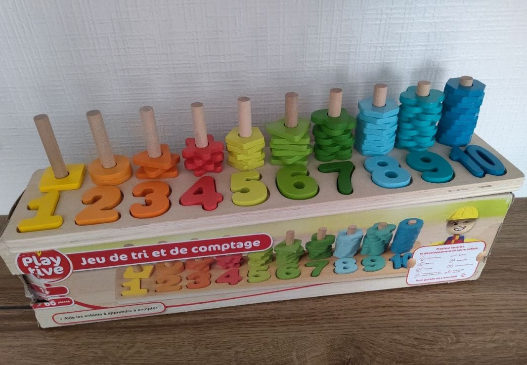 وصل الجمااااال من ماركة Play tive🤩 الاوربية
قطعة ثقيله خشبيه تعليمية ٣في١
تعليم الالوان والارقام والاشكال

السعر ١٠
توصيل بغداد ٤ وجميع محافظات العراق ٦


**إذا كنت صاحب هذا الإعلان وتريد حذفه لأي سبب، رجاءا أرسل رسالة إلى الدعم الفني**