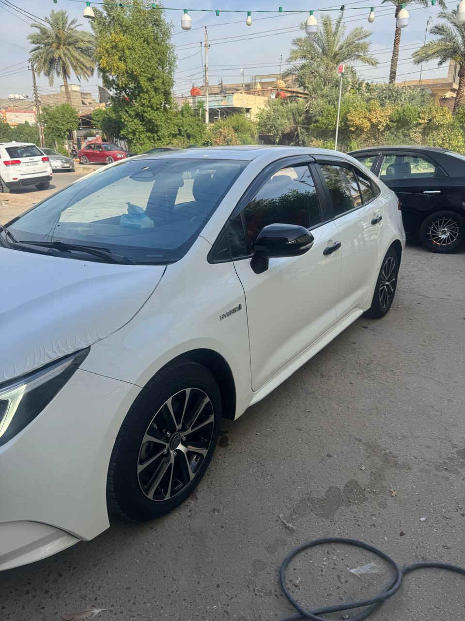السلام عليكم
كورلا هايبرد 2024
الشكل الامريكي 
سياره الجاهزه من كل نقص 
مكفوله من صبغ وضربه 
عدى فعصه بل هلال موضحه في الصوره سياره مكفوله كلها 
ماشيه 42 الف 
رقم بغداد الدولي 
باسمي السياره شرط التحويل 
مكان بغداد العامرية 
الرقم ***********
السعر 145
