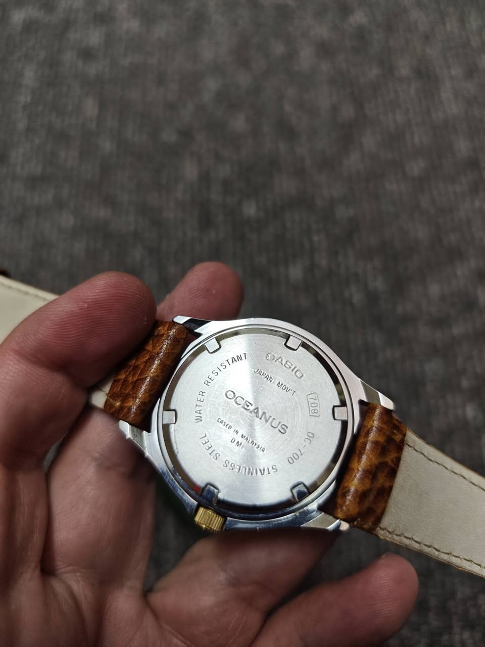 سلام علیکم. 
ساعە کاسیو یابانی اصلی تجمیع مالیزیا للبیع. باتری. رینك دوار. منفذ یومی. ستنلس ستیل. ارقام و امیال مضیئه. نضیف لوك. لونین ذهبی و فضی. روعه. سعر 50 الف


**إذا كنت صاحب هذا الإعلان وتريد حذفه لأي سبب، رجاءا أرسل رسالة إلى الدعم الفني**