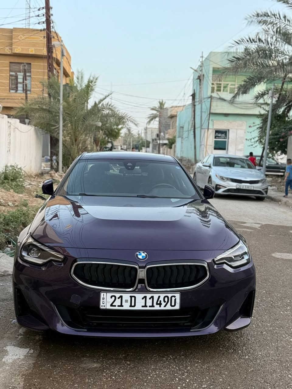 سعرر :- $270 ورقه 

Bmw 2- Series 230i Coùpe - 2022 / جديد💥😍 

Tell :- 📞 ‭0771 606 0616‬

اللون: Thundernight Metallic (بنفسجي مميز)

الفئه :- 2Series - 230i .
الموديل :- 2022 .
المحرك :-  i4 2.0L TurboCharge 255Hp 🚀 .
النوع دفع :- دفع خلفي .
الناقل حركات :-  اوتو 8 نمر .
بجم كبس بدون دواخل .
صور حادث موجود 
جاملغ تخريب بدون حادث باعتبار سرقة والقمارة من الخلف بيها صبغ موجود بالمنشور 

رقم سليمانية

المواصفات :- 
قتحة سقف سلايد
بصمة تشغيل
بصمة ابواب
اناره داخليه  7 الوان
رادار امامي (تحذير من الاصطدام)
رادار خط مسار 
كشنات جلد
ستيرن هيتر 
كشن خزن ميموري
كشنات هيتر امامي
شفتات ستيرن 
تحكمات استيرن 
(Navigation System)
تبريد مركزي
شاشة كبيرة لمس+ كاميرا
Andriod Auto
Apple Car Play
اوتو ستارت Auto Start
اوتو ستوب Auto Stop
DriveMode :- Eco Pro - Comfort - Sport 
اوتو هولد Auto Hold
هاند بريك بصمة
منافذ AUX+USB
وبقية المواصفات المعروفة
HeadLight - LED Digital - Xzenon

-السيارة كلش جديدة والصور ضالمتها بالحقيقة بعد احلى
