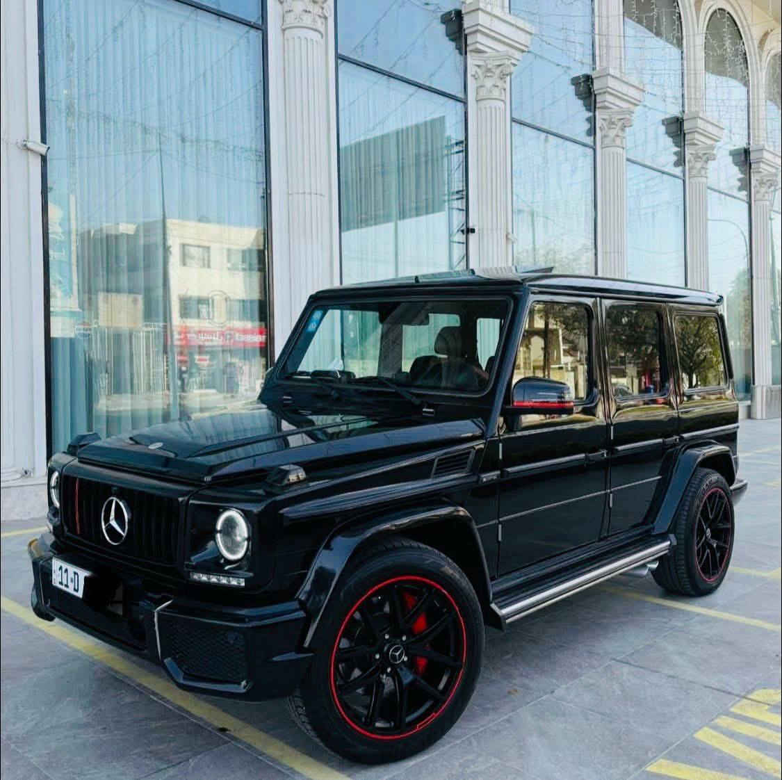 جي كلاس 2016 فئة G63 AMG
خليجي سيارة دفع رباعي نوع المحرك: V8 توين تيربو سعة المحرك: 5.5 لتر 

المقاعد: جلد فاخر (Designo) بخواص التدفئة والتبريد والمساج 

شاشات الاساسية +عدد 2 في المقاعد 

فتحة سلايد 

نظام صوتي محيطي فاخر 

المكابح نظام منع انزلاق (ABS) مع نظام الثبات 

محدد سرعة

السيارة مغلفة اسود 

بيهة صوت كزوز مخيف 

رقم بغداد جديد و هزة جديد  شبه مميز

العنوان بغداد القادسية مجمع الوزراء

***********
