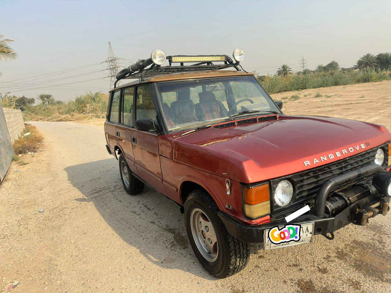 رانج روفر موديل 91 سنوية حائز ثالث متتحول فقط وكاله  كامله نقصه دبلات الوره او اير افلو دخانه سوده  بيهه اخياسات قليله من جوه   السعر 28او بيه مجال بسبب الوعود الكاذبه تم تنزيل السعر.  مكان السيارة بغداد ناحية الوحدة قرب سيطرة الج. *********** رقم بغداد
