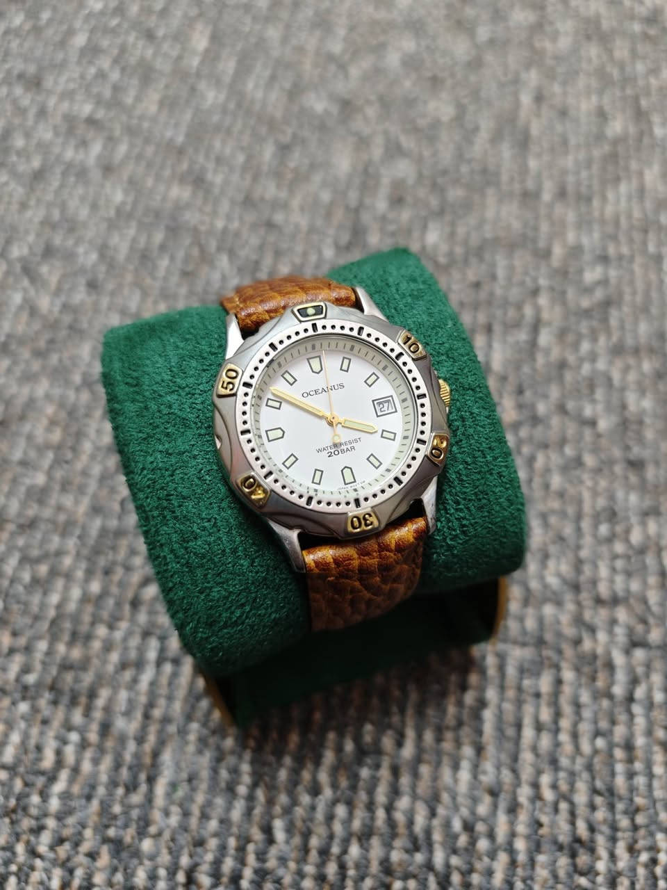 سلام علیکم. 
ساعە کاسیو یابانی اصلی تجمیع مالیزیا للبیع. باتری. رینك دوار. منفذ یومی. ستنلس ستیل. ارقام و امیال مضیئه. نضیف لوك. لونین ذهبی و فضی. روعه. سعر 50 الف


**إذا كنت صاحب هذا الإعلان وتريد حذفه لأي سبب، رجاءا أرسل رسالة إلى الدعم الفني**