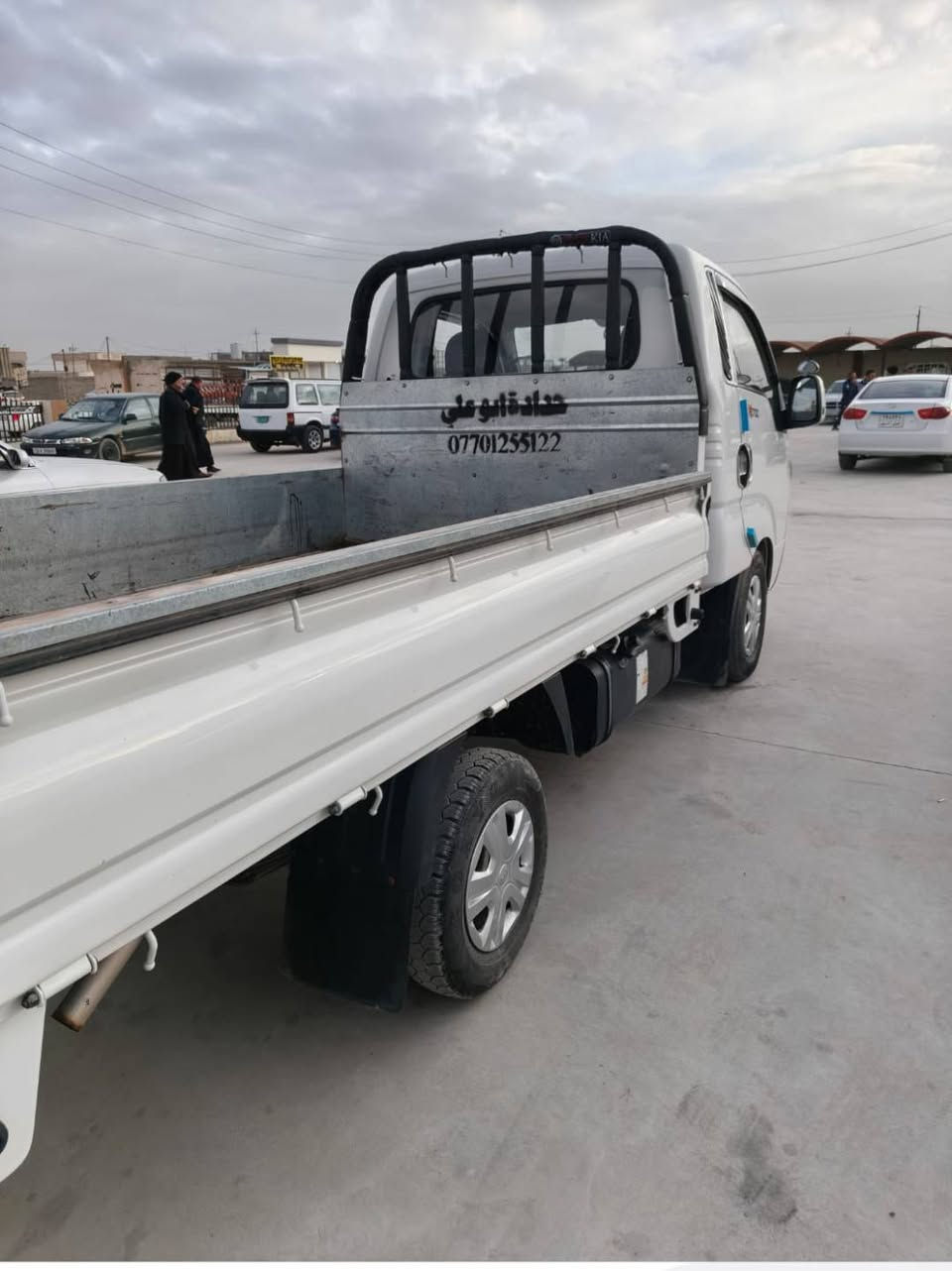 السلام عليكم اخوان كيا حمل للبيع موديل 2022السياره جديده بدون صبغ محرك شرط رقم صلاح الدين شرط التحويل ***********
