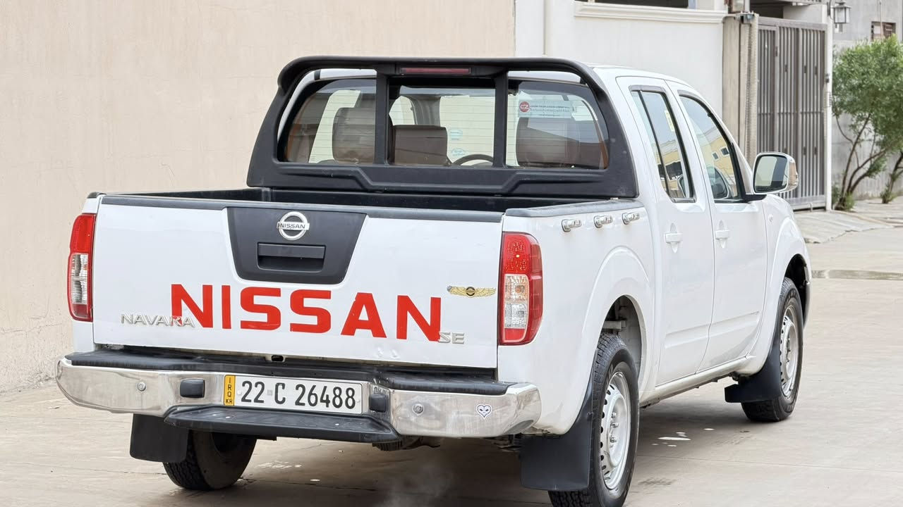 سلام عليكم
للبيع 
نيسان نيڤاره 
موديل 2013
كير عادي 
كير ومحرك بلاد 
سنويه ورقم جديد 
تخم تايرات جديد 
صدر امامي خلفي جديد 
بدون صبغ 
سعر 118 وبي مجال 
مكان السيارة دياله خانقين 
***********
