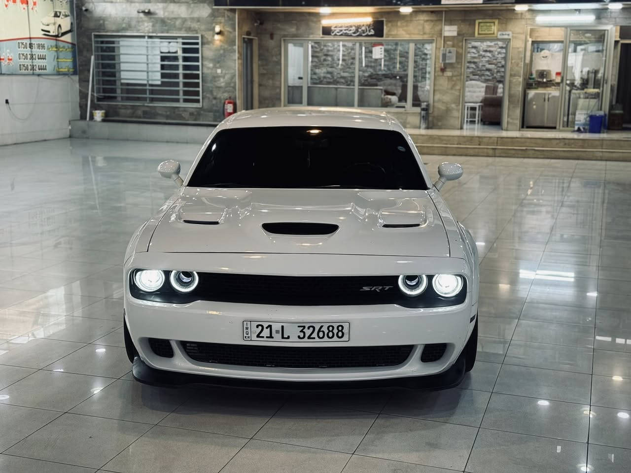 DODGE CHALENGER 2021 RT
***********
سعر بلاش ١٨٣ مجال بصيط
موسفات RT
شاشة 
كاميرا
لايت ليد 
لايت موسفات TA
محرك V8 5700
سيارة بي برمجة شوتة صالينصا فرق
ضرر بونيت جاملخ بدون داخل بدون ارباك ١٠٠٪؜١٠٠
سعر بلاش ١٨٣ مجال بصيط
عينوان  اربيل معرض ابراهيم ناميق شيخاني
