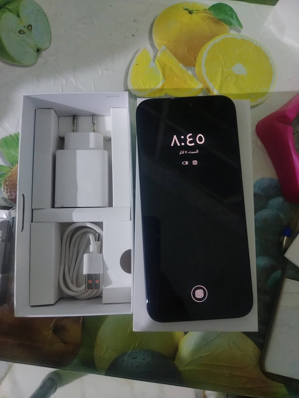 السلام عليكم جهاز نوع هونر x8c ذاكرته 256 العشوائية 8 ملحقاته كامله جهاز استعمال اقل الشهرين سعر 200وبي مجال عنواني المشروع للتواصل خاص او الاتصال ***********
