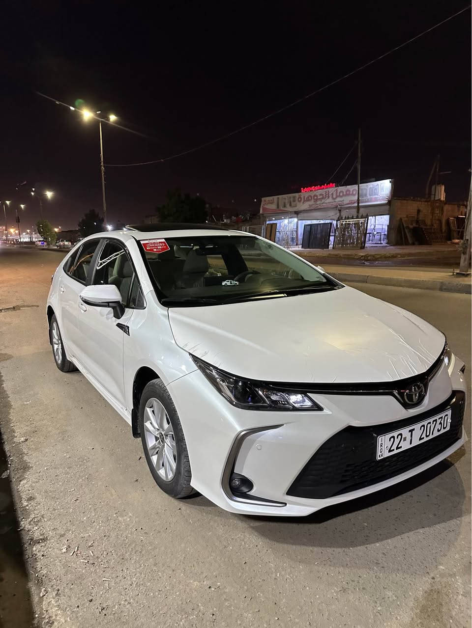 كورلا 2025 ساز بانزين زيرو كلين 
ماشية 3000كيلو بس جبتها من اربيل ورجعت بيها مكفوله حته من النمشه والزلغ فول مواصفات 1/1 شاشه جبيرة كاربلاي عينتها شاشه تجي
مكاني بصرة جزائر سعر 205 نهائي شراي اتصل *********** البصرة, العراق
