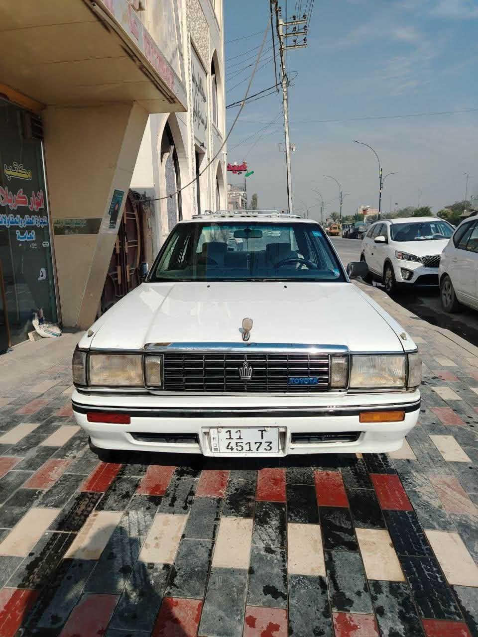 سلام عليكم سوبر سيدان للبيع مديل 88 رقم بغداد بسمي محرك بطه 2500 ديلكو كهربائيات شغاله تبريد شغال حداديه كامله مكاني كربلا المقدسه سنويه وهزه جديده السعر  $45
 وبي مجال  للاستفسار ***********
