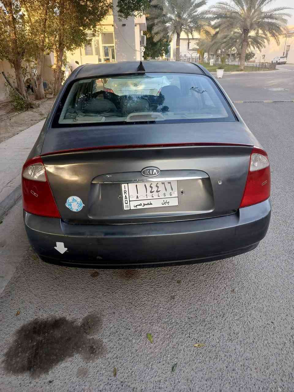 سلام عليكم
سبكتره موديل 2005 سياره نضيفه  نقصها تبريد السبب غاز صبغ عام نتيجه الجراده السعر 68 بيها مجال قليل مداور مباشر مكان كربلاء 
***********
