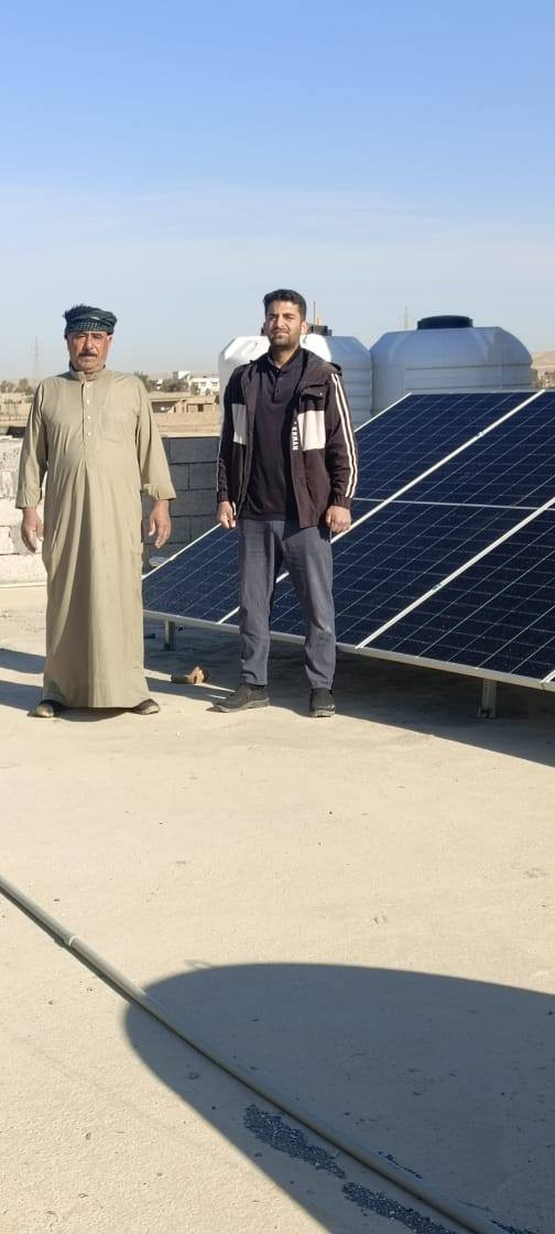 شركة الشروق للطاقة الشمسية النظيفة
👈👈👈👈في كل مكان وفي كل دار 👉👉👉👉

 👍🏻شعارنا الدقه والإتقان والاخلاص بالعمل 👉

تم بحمد الله وتوفيقه تنصيب منظومة  طاقه شمسيه 
في محافظة صلاح الدين قضاء الشرقاط العين البيضاء 

للاخ خالد ابو وليد 
 / الأحد / 1/ 3 / 2026

 قدرة المنظومة 
👍  6 أمبير ليلي و 10 أمبير نهاري 🔅 💫💥

مكونات المنظومة
بطاريه 7.5كيلوواط عدد 1
 انفيرتر 4 كيلوواط عدد 1 
الواح عدد 5

عاشت ايديكم الكادر المميز
بقيادة الأستاذ ناظم الصحن 
و  الأستاذ عياد الجبوري 

مواد اصليه من ارقى الشركات العالمية 
ضمان حقيقي مع وصل مختوم باسم شركتنا 
صيانة  كادر متخصص في صيانة المظومات بشكل دوري وفي اي وقت  

شركة الشروق للطاقة الشمسية النظيفة مستعدون لشد وتنصيب الطاقة الشمسية خارج وداخل المحافظة وبسعر مناسب جدا 
متوفر منظومات طاقه شمسيه ونقد اقساط عن طريق ماستر كارد او كي كارد الرافدين حصراً 
موبايل 
 استاذ سعيد *********** 
استاذ ناظم *********** 
استاذ عياد ***********
