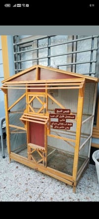 قفص • مستعمل قليل • نظيف