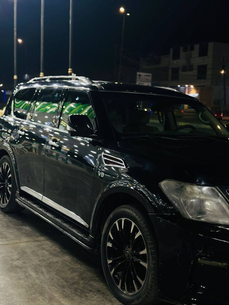 السلام عليكم نيسان باترول 2017 مفوله السياره رادارات حساسات كاميرا اماميه كاميرا خلفه صندوق كهرباء باسمي السياره ثاني يوم تحويل هزه جديده بانوراما مرايات شفط كير محرك مقفول قطعتين صبق عنواني بغداد مدينه الصدرالسعر 265 رقم الهاتف رقم الهاتف ***********()***********
