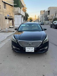 عندي سوناتا 2016 للبيع وارد امريكي حادث بسيط بدون اي دواخل بيها بنيد ص...