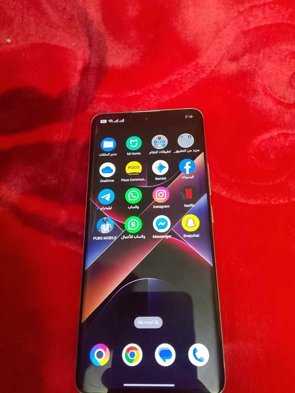 بوكو X7 5G ذاكره 512 عشوائية 12 مستعمل فترة قليلة جداً سعره 300الف وبي مجاي بسيط للتواصل ***********
