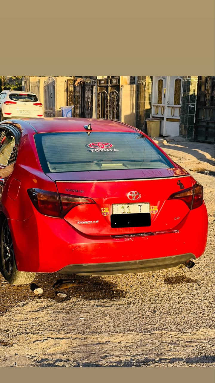 السلام عليكم كورلا2017وارد كندي 
حادثها صندوك وباب السايق امبدل أصلي فقط 
محرك كير تبريد كفاله 
السياره ناعمه بل مشي ونضيفه مال جناي
ماشيه100كم
رقم وسنويه جدد رقم بغداد
ب116وبيها مجال بسيط
مكان السياره بغداد ‭0771 428 5986‬ بغداد, العراق
