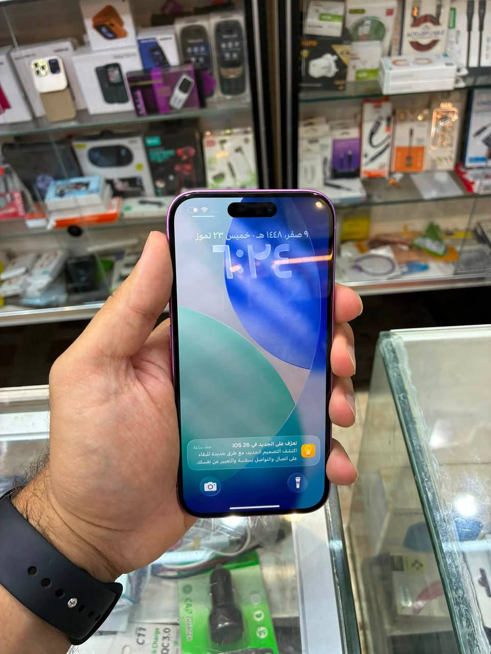 🔺مرحبا شباب ايفون 16 عادي 128G
➖ملحقات شاحنه فقط
➖صحة البطارية100🔋 
➖رايدة ب890
➖للاستفسار متواجد واتساب فقط ☎️
***********
