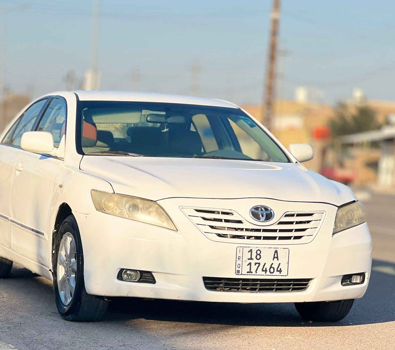 سلام عليكم كامري موديل 2007 خليجي بيه تلاثه قطع صبغ رقم بابل تحويل ثاني يوم  سياره جاهزه تبريد حداديه سعر95  الرقم الهاتف *********** عنوان واسط قضاء الحي
