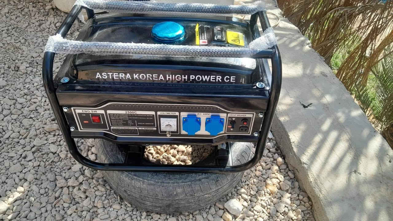 مولد 2.5  جديد قبل ثلاثه ايام انفتح من الكرتونه مستعجل على بيعته
***********
