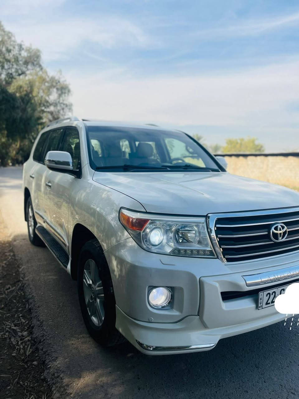 السلام عليكم للبيع
لاندكروز 2013 مكفوله كفاله 

عامه عدا بارد بل جاملغ لأمامي لايمن

بريم اصل 

بصمه 
بصمه ابواب 
فتحه
جلد
كشن كهرباء 
زراك
حساسات امامي وخلفي 
تشغيل بعد بلادي
تشغيل جام بعد
شاشه كبيره 
كامره دوار
تحكم ستيرن 
مري شفط 
اشاير مري 
8 ايرباك
3 قطع تبريد 
شاشات خلفيه

عنوان بغداد الصابيات قرب بوابه الكاضميه 

***********

السعر 348 وبيه مجال بسيط
