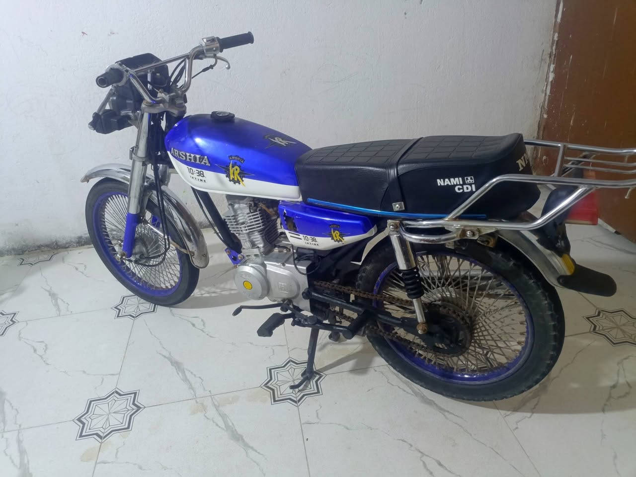 سلام عليكم شباب دراجه كلك للبيع السعر 550وبيه مجال للشراي مكاني ناصريه مركز الشراي يجي عله ***********
