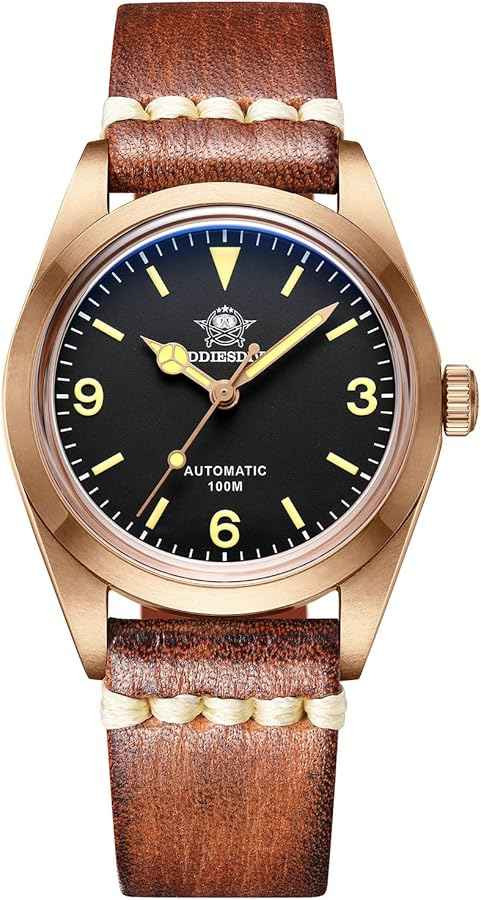 فخامة الـ Vintage وروح المغامرة ⌚✨
لعشاق الساعات الكلاسيكية ولعشاق الساعات العسكرية اللي تجمع بين المتانة والأناقة، ساعة Addiesdive هي الخيار المثالي.
أهم مواصفات الساعة:
✅ الماكينة: اوتوماتيك يابانية أصلية من شركة SEIKO (ماكينة معروفة بدقتها وعمرها الطويل).
✅ الزجاج:  (Sapphire Crystal) مقاوم للخدش، يضمن لك صفاء دائم للمينا.
✅ الهيكل: مصنوع من الفولاذ المقاوم للصدأ (316L) بلون برونزي مطفي، يعطيك طابع كلاسيكي مميز.
✅ مقاومة الماء: تصل إلى 100 متر (10Bar) مع تاج بنظام البرغي، يعني آمنة تماماً في الاستخدام اليومي والسباحة.
✅ الإضاءة: طلاء فسفوري (Lume) عالي الجودة للأرقام والعقارب لرؤية واضحة في الظلام.
✅ الحزام: جلد طبيعي مريح بتصميم كلاسيكي متين.
✅قطر الساعة 36
#ساعات #Addiesdive  #ساعات_رجالية  #أناقة بغداد, العراق


**إذا كنت صاحب هذا الإعلان وتريد حذفه لأي سبب، رجاءا أرسل رسالة إلى الدعم الفني**