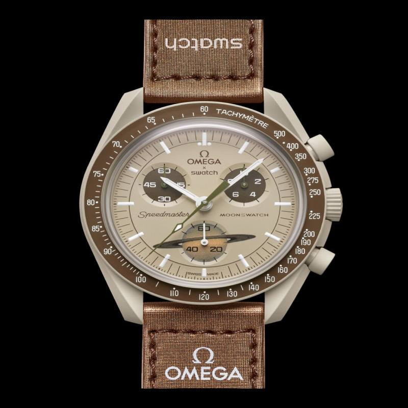 ساعة من ماركة اومكا Omega x Swatch MoonSwatch وارد اوربي 

تحفة فنية
تصميم مستوحى من سطح القمر والأرض
مكينة كوارتز ناعمة ستوبوج (جميع السناتر شغاله)
المينا رمادية محببة تعكس شكل التضاريس القمرية
فول لامينوس ارقام واميال
مؤشر مراحل الأرض شغال يظهر الأرض بألوان خاصة والمحيطات تتوهج تحت ضوء UV
مؤشر مراحل القمر شغال 
هيكل من مادة Bioceramic (خليط بين السيراميك والبلاستيك الحيوي)
 سير قماش VELCRO مختم
زجاج معدني مقبب ضد الخدش
مقاومة ماء وغبار 
السعر 30الف مع توصيل


**إذا كنت صاحب هذا الإعلان وتريد حذفه لأي سبب، رجاءا أرسل رسالة إلى الدعم الفني**