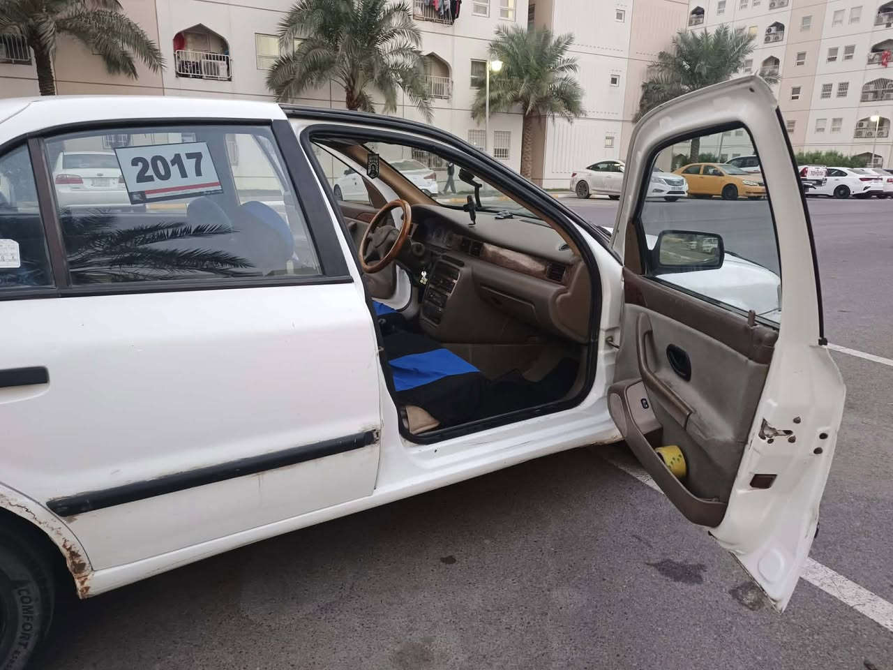 يا الله سلام عليكم سياره البيع سمند موديل 2011 كير خير من الله صدره حلو رقمه كربلاء باكن السياره بغداد غرب مجمع بسمايه
السعر 38 وبيه مجال  
بسمه السياره 
رقم الهاتف ***********
