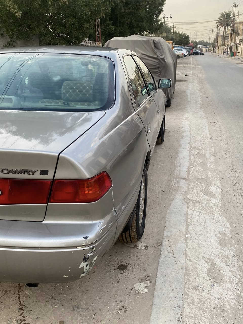 سلام عليكم
كامري موديل 2000السياره كاملة غاز وبانزين نقص بس دعامية امامية وكمبريسر تبريد رقم بغداد ومكان بغداد السعر 65قفل الهاتف ***********
