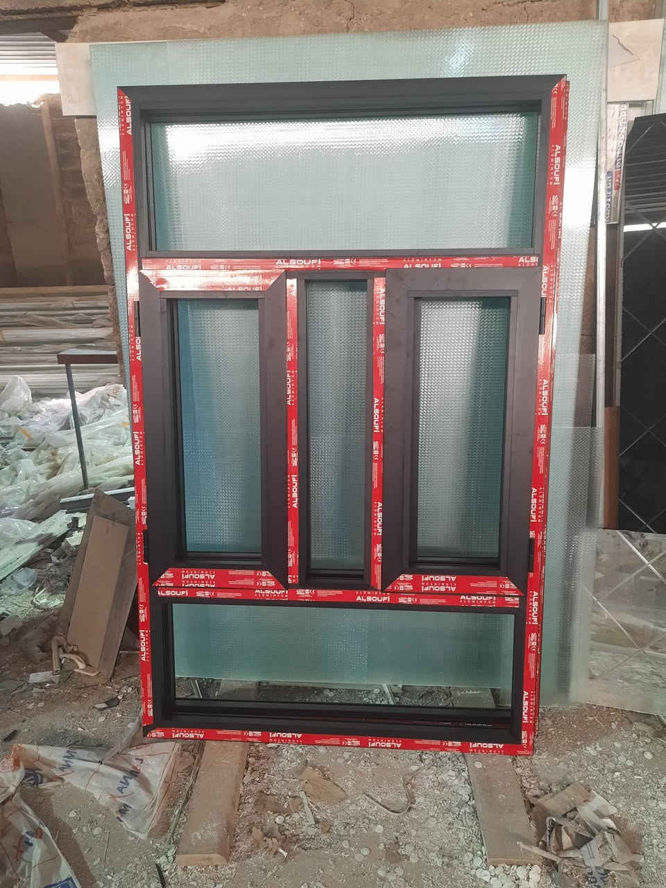 عرض خاص ..تجهيز فقط ... فقط تجهيز ..
شباك مفصلي شركة الصوفي الثقيل  يدة اقتصادية + جام ٦ ملم سعر المتر ٥٤ الف فقط
شباك مفصلي جام ٦ ملم يدة اسبانيول + مانع ذباب سعر المتر ٦٠ الف فقط
العنوان.. بغداد
***********
