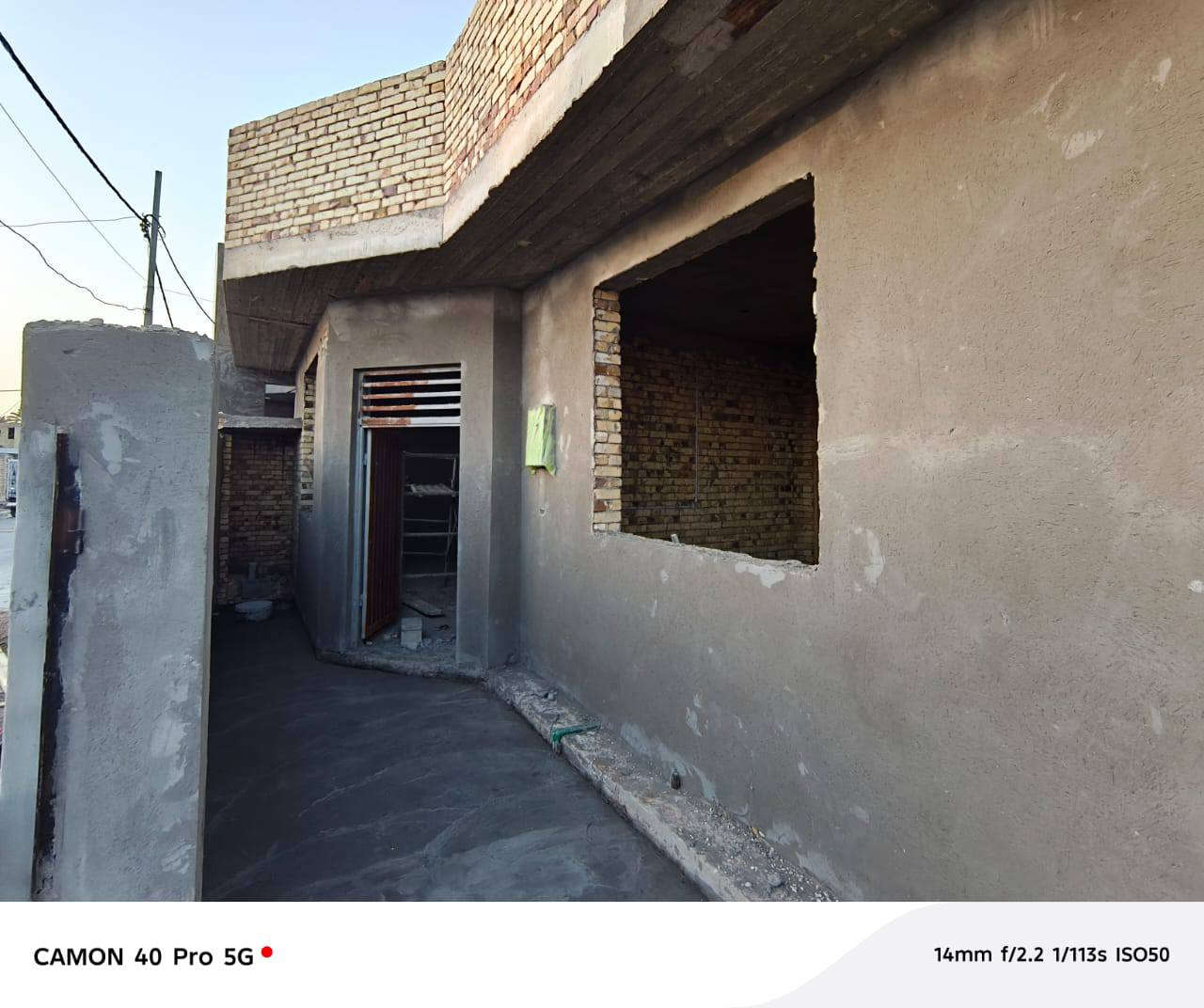 اللهم صل على محمد وآل محمد 
شهر رمضان مبارك 
دار سكن للبيع /قيد الانشاء 
الاحرار /المشراكة الاولى 
مساحه ١٦٢ متر بالسند 
واقع حال ١٧٥ متر
وجه ١٢ ونص متر 
نزال ١٤ متر
يتكون من 
(غرفتين نوم +هول داخلي +أستقبال +مطبخ+حمام ومناور ٢) 
واصل مرحلة اللبخ 
تريدة على هذا وظع بسعر 
تريدة يكمل بسعر 
للاستفسار اكثر 
***********@@
