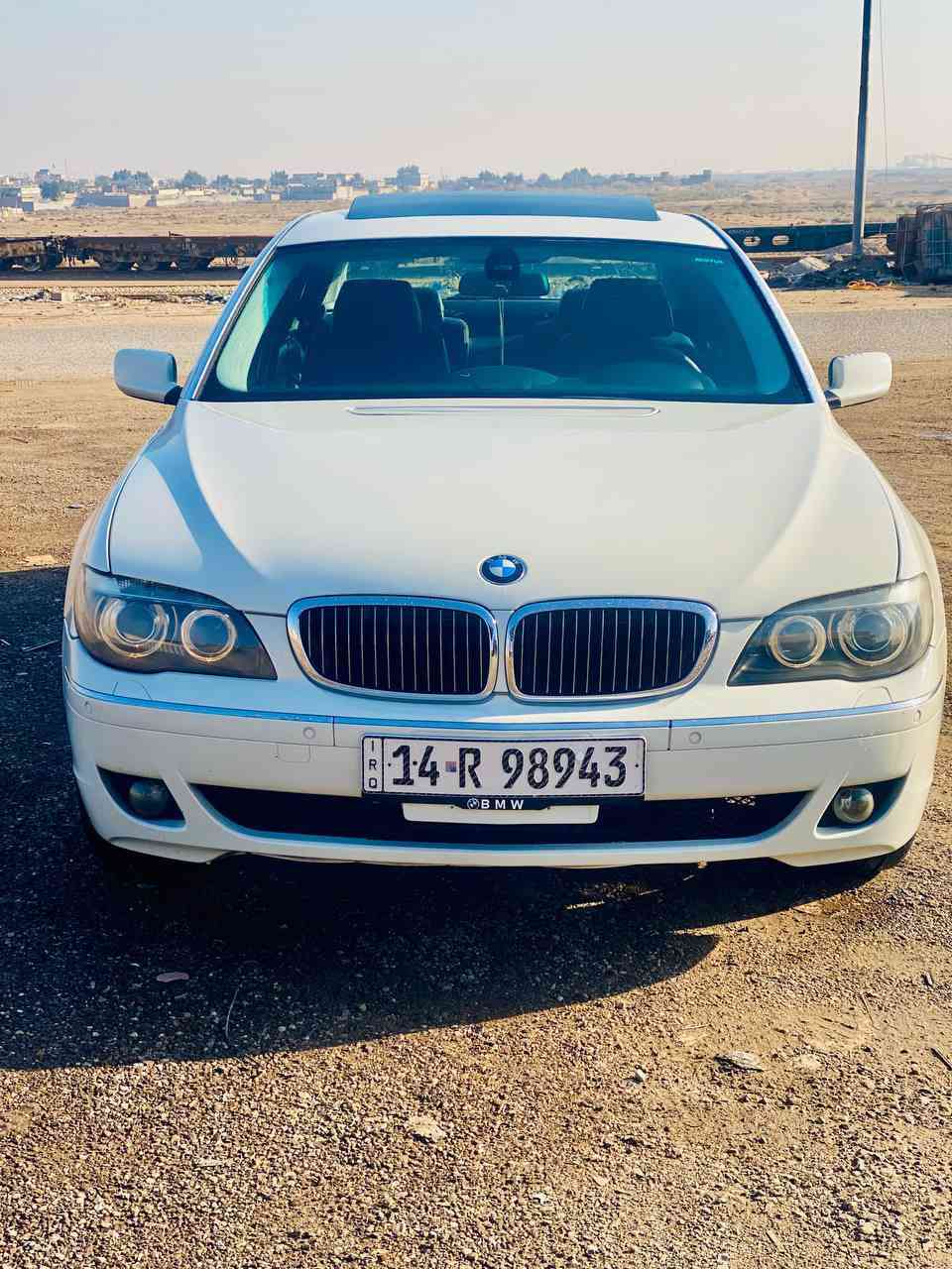 للبيع او المراوس 
بي ام دبليو باخره مديل 2007 /750i ,باب طويل 
اصل وفصل 2007 رقم بصره انكليزي تحويل ثاني يوم 
مكينه وكير جديدات 😎
تبريد منظومه كامله من الطول للطول قطعتين حته تبريد بلتنته🥶
فول مواصفات للاخير 
1-منضومه تبريد جديده 🥶
2-تبريد بلتنته قطعتين 
3- كير تعليك وضعيات قياده
4-كشنات كهربائيه بصمه +AUX
5-حداديه اماميه +عربانه خلفيه جديده
6-تخم تاير ويل جديد 
7-دهن الاصلي مال وكاله 
8-ضفيره كهربائيات من الطول للطول 
9-بيبان شفط +جنطه شفط
10-لايتات زنون عالي ناصي 
11-تبريد تدفئه كشنات 
12-تنته فول مواصفات 

السياره متعوب عليهه كلش هواي شرط ترايك بيههه 260 ✈️مكان السياره البصره .........

السعر 158$ وبي مجال ........
*********** البصرة, العراق
