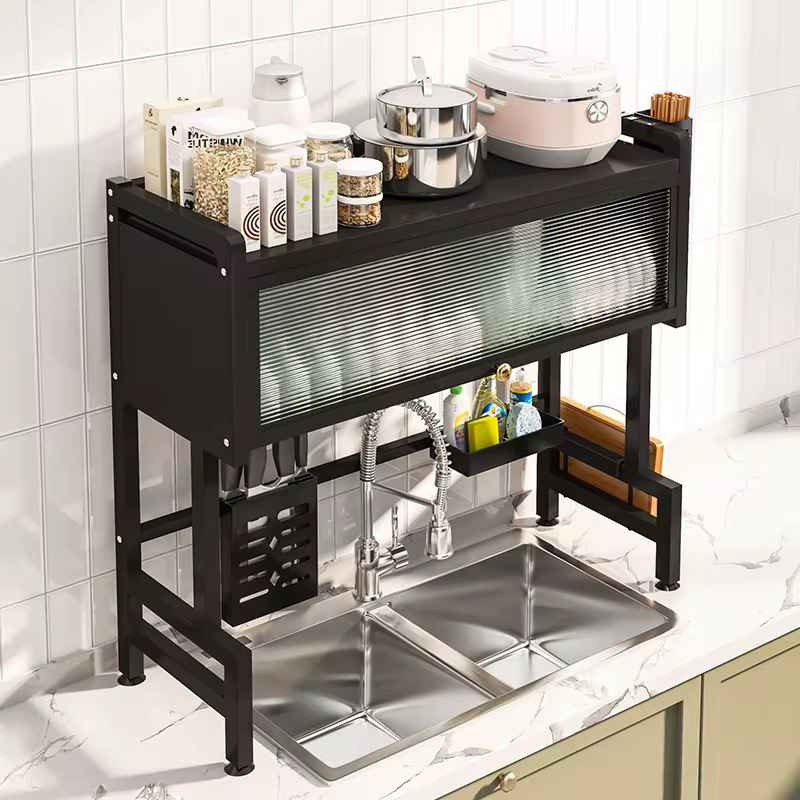 رف تجفيف صحون فوق المغسلة Bihart مع خزانة علوية – موديل YLS259

رف عملي لتنظيم وتجفيف الصحون يُوضع فوق المغسلة، بتصميم معدني أسود مع خزانة علوية بباب منزلق للحفاظ على ترتيب أدوات المطبخ.

• تصميم يوضع فوق المغسلة يساعد على استغلال المساحة وتنظيم الصحون والأدوات

• خزانة علوية بباب منزلق لحفظ الأغراض داخلها بشكل مرتب

• رف شبكي لتجفيف الصحون يسمح بترتيب الأطباق بشكل منظم

• خطافات سفلية لتعليق أدوات المطبخ مثل الملاعق أو الأدوات الصغيرة

• سلال تخزين جانبية وسفلية لوضع الأدوات والإكسسوارات

• هيكل معدني بلون أسود مع قواعد ثابتة 
للوقوف

• الابعاد: 85*30*76 سم

• العلامة التجارية: Bihart
• نوع المنتج: رف صحون فوق المغسلة مع خزانة
• الموديل: YLS259
• الخامة الظاهرة: معدن
• باب الخزانة: باب منزلق

محتويات العلبة:
• رف الصحون فوق المغسلة
• الخزانة العلوية بباب منزلق
• رف تجفيف الصحون الشبكي
• سلال تخزين جانبية وسفلية
• خطافات تعليق للأدوات
• قواعد الأرجل المعدنية للتثبيت بغداد, العراق


**إذا كنت صاحب هذا الإعلان وتريد حذفه لأي سبب، رجاءا أرسل رسالة إلى الدعم الفني**