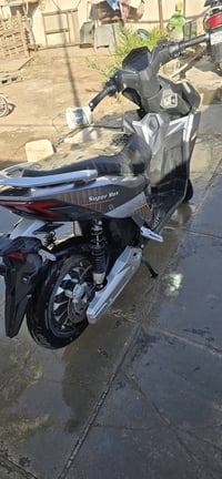 دراجة شحن للبيع  شبيه البسي اكس  ٦ بطاريات كبار  الدراجة كاملة مكملة م...
