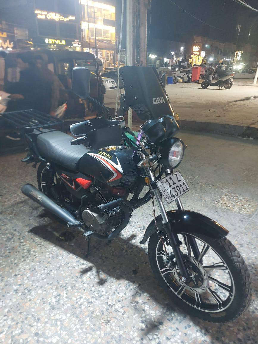 السلام عليكم
دراجه شايينك موديل 2023 نازله شهر 8/2025 حجم المكينه 150 استخدام قليل مرقمه انكليزي تحويل ثاني يوم السعر مليون و 800 و مجال بسيط
*********** موجود واتساب
