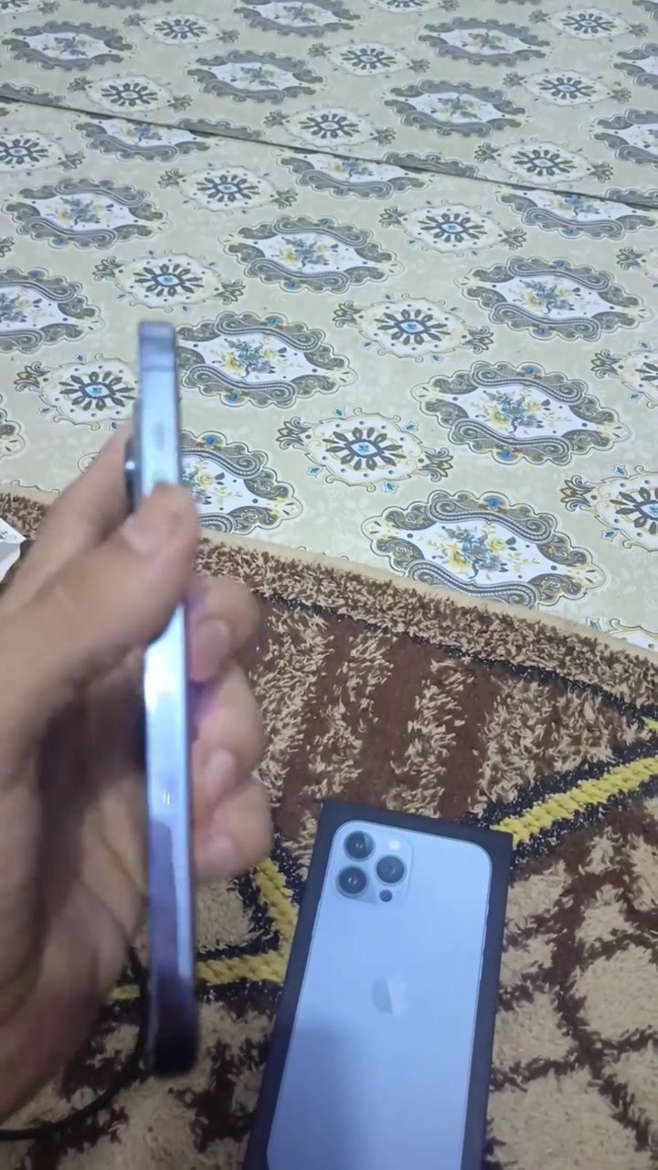 سلام عليكم تليفون ايفون 13 برو ماكس
تليفون قطعه مفوله كامل ملحقات وين ما تريد فعص ما داخل لتصليح ابد مكان بصره كرمت علي سعر 725وبيه مجال ***********وتساب

