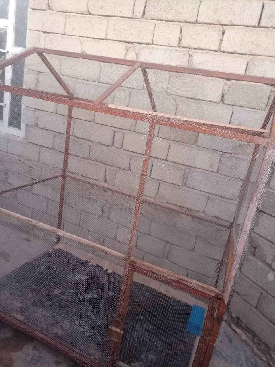 متاح قفص للبيع
الطول 180
العرض 90
الارتفاع 150
بسعر مناسب 
المكان تكريت الديوم 
***********
