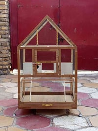 قفص خشبي • جديد • مراجيح