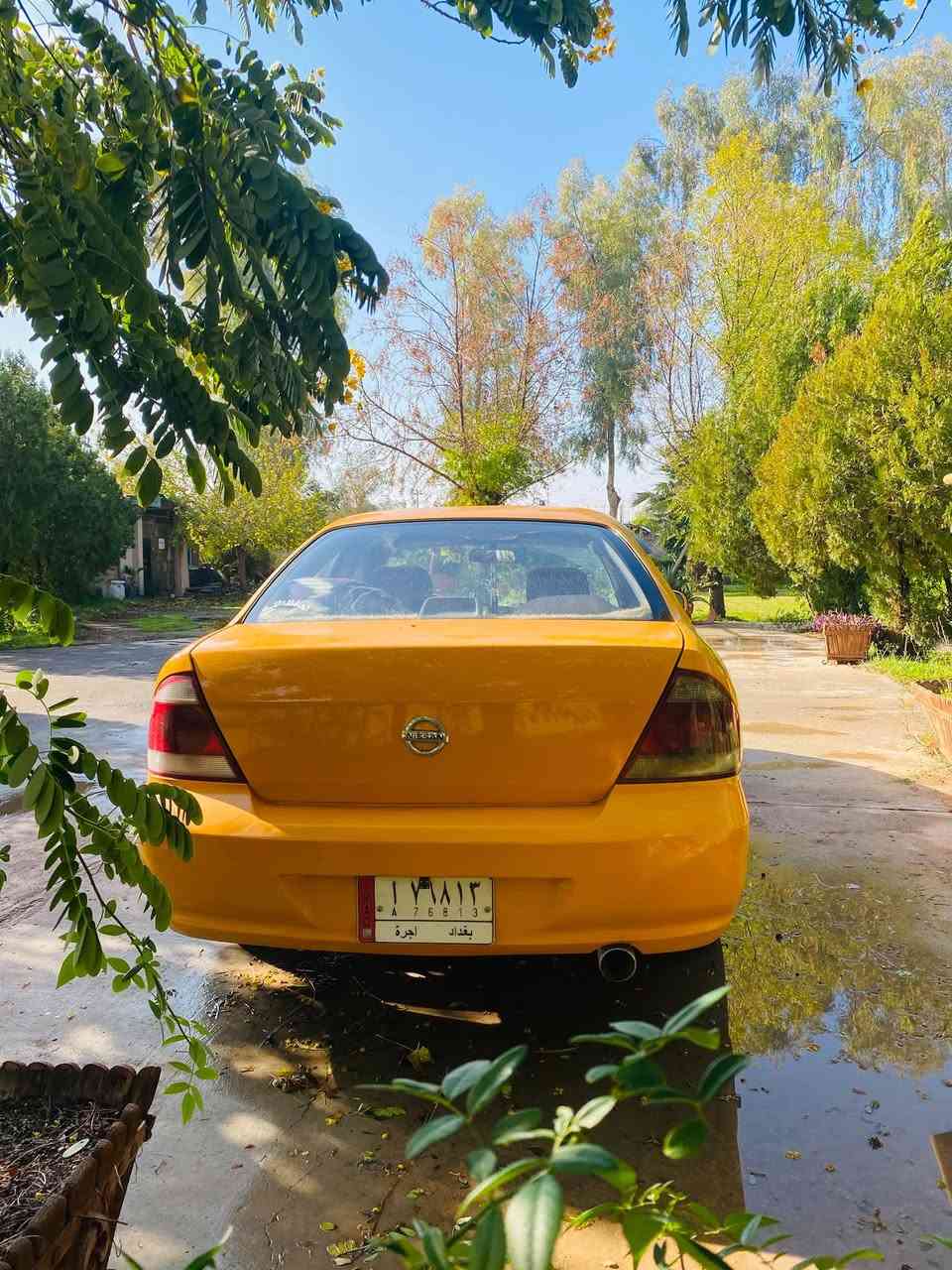 نيسان سني موديل 2009 للبيع او مراوس تبريد شغال سنويه انكليزي باقي بس لوحات تحويل اي وقت سعر 85بي مجال للاستفسار خاص او اتصل ***********
