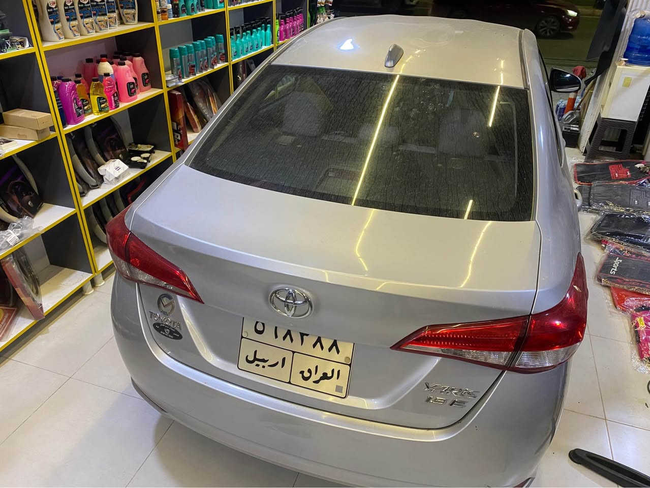 تويوتا يارس موديل 19 سلفر 
مكفوله بدون صبغ وبارد 
ماشي 59 الف كيلو 
باسمي رقم اربيل شرط تحويل 
مكان سياره كركوك 
سعر 135
رقم *********** كركوك, العراق
