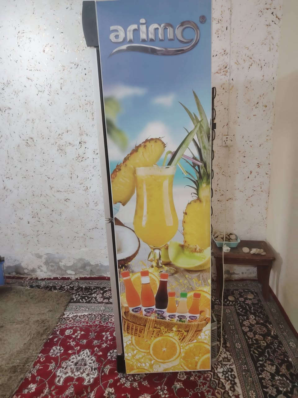 السلام عليكم عارضه للبيع مستعمل استعمال قليل وجديد كلش وتبريده ثلج وما داخل تصليح ابد نوعيته تركي اصلي دبل باب سعره 350 وبي مجال للشراي رقم التواصل وهم بي واتساب ***********
