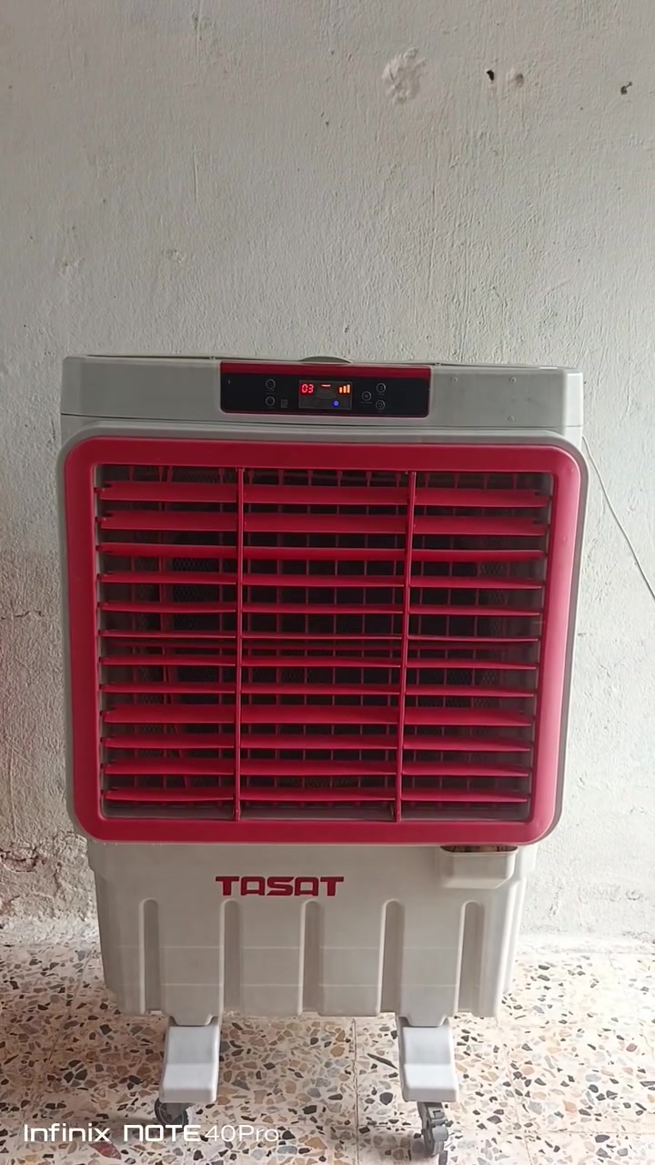 تبريد ونظافة.. مبردة TASAT للبيع ❄️
للبيع مبردة بلاستيك متحركة ماركة TASAT، المبردة غنية عن التعريف وعملية جداً، وبحالة ممتازة وشغالة 100% بدون أي نقص.
المميزات: شاشة تحكم ديجيتال، حركة خفيفة على تواير، وتبريد ممتاز وصوت ناعم.
السعر: [175.000] الف  دينار. وبيها مجال


**إذا كنت صاحب هذا الإعلان وتريد حذفه لأي سبب، رجاءا أرسل رسالة إلى الدعم الفني**