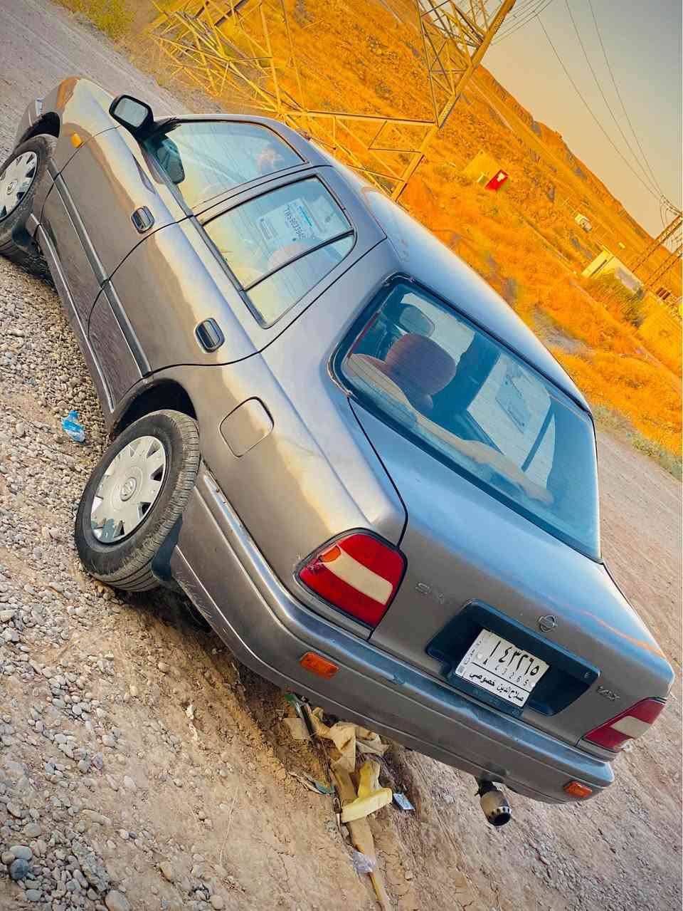 السلام عليكم 
نيسان سني
موديل 1991
حجم 16
بدون ضربه صبغ جماليه
مشروع وطني سنويه جديد
كير محرك صدر تاير كهربائيات كله جديد
سياره جاهزه للاخير مال جناي
السعر 29 وبيها مجال
شراي اتصل *********** كركوك, العراق

