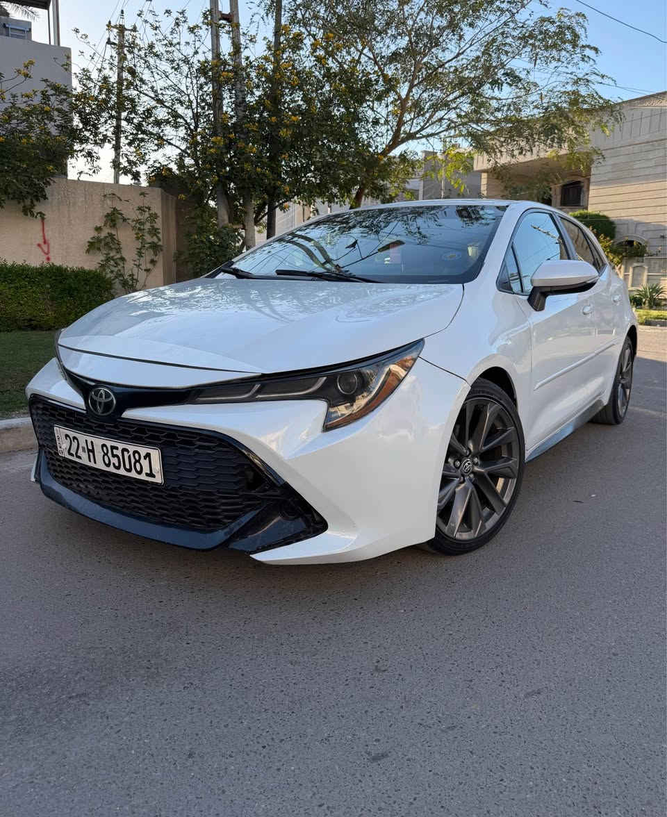 للبيع كورلا هاج باك 2022 
فول se داخل احمر مميز شفتات ستيرن 
سيتم صوت jbl
بصمه بصمه ابواب شاشه كبيره كار بلي 
ويل كب حجم 18 رياضي محرك 2000 بانزين 
صور حادث مرفقه ماشيه 80 الف كيلو متر 
جاهزه من كلشي صيانه تيرات جدد باتري جديد 
السعر 122$ صور سونار مرفق جديد مسوي 
مكاني بل منصور داودي 
*********** بغداد, العراق
