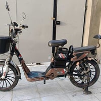 دراجة شحن للبيع 4  بطاريات بحاله جيده تحتاج بطاريات فقط شغاله وتمشي  ل...