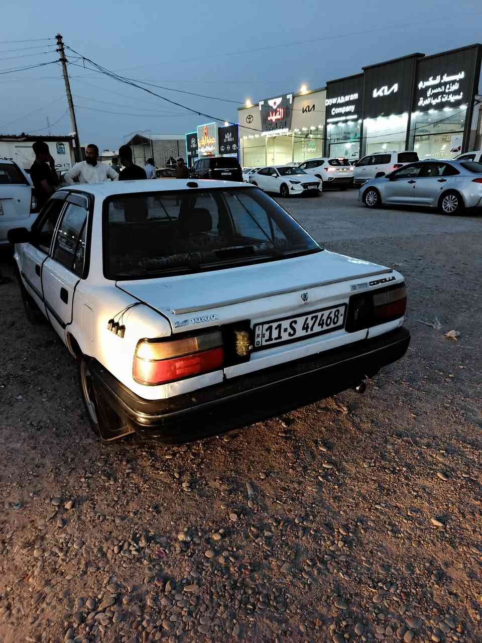 سلام عليكم كورله 1900 بلادي ما محور كير ومحرك وتبريد شرط سنويه لل2028 السعر 50 وبيها مجال 
*********** مكاني بيجي
