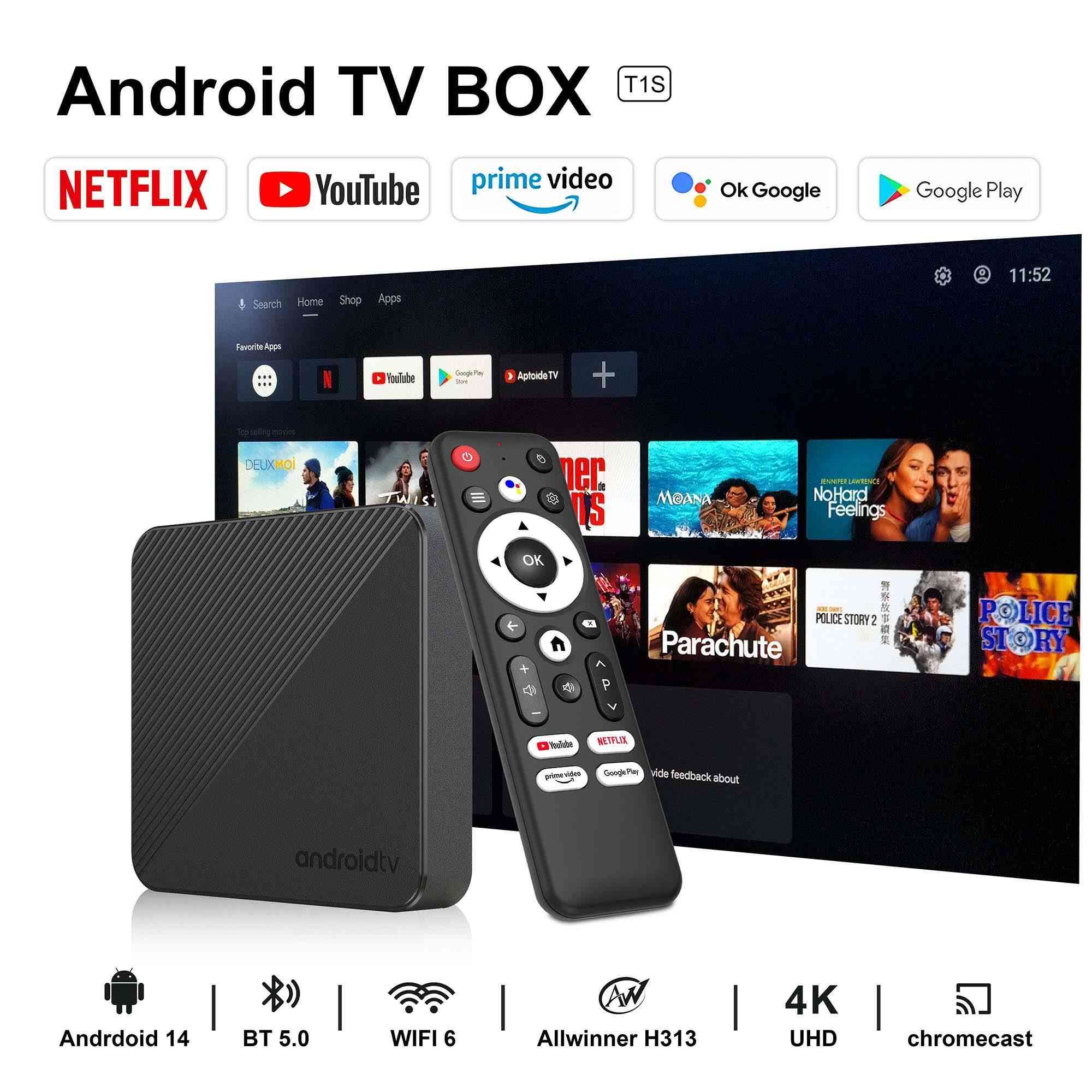 متوفر قطعه   TVBOX
rom  16 

ram   2 

android  14 

wifi  2.4G /5.8G / 6G

ريمونت بلوتوث اوامر صوتيه 

السعر 25


**إذا كنت صاحب هذا الإعلان وتريد حذفه لأي سبب، رجاءا أرسل رسالة إلى الدعم الفني**